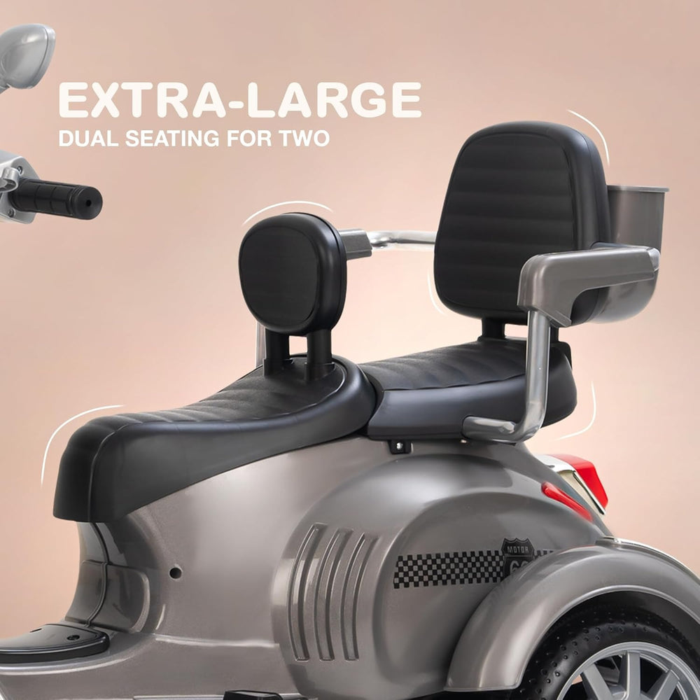 Baby Double seat Bike with Music & Light - J1389