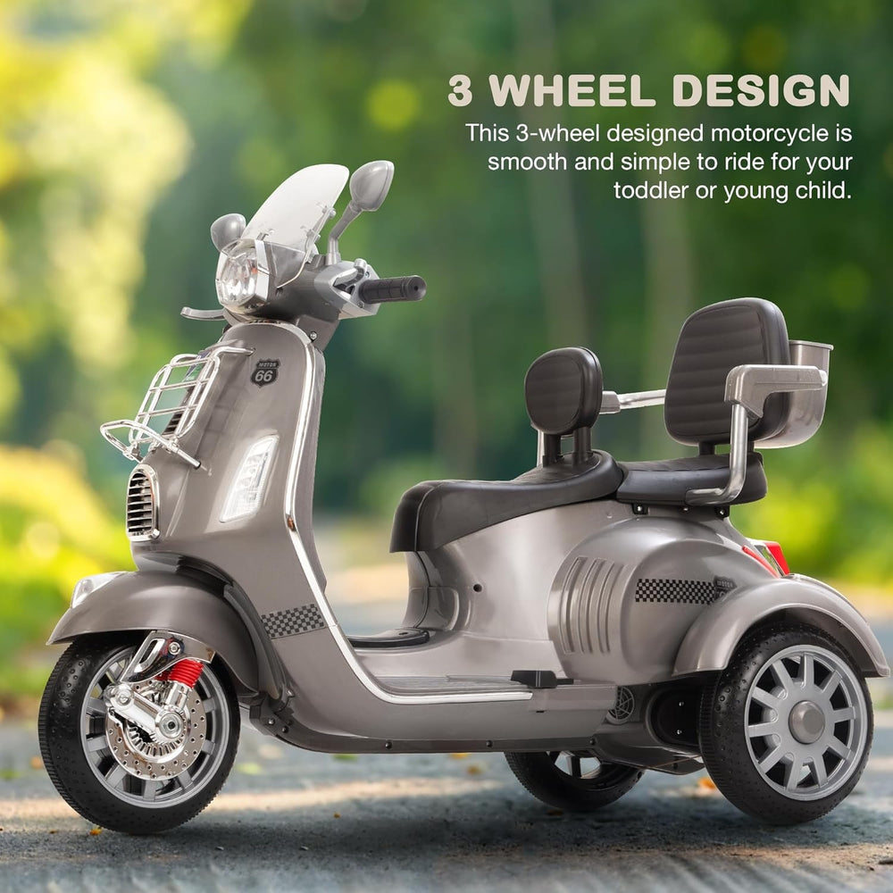 Baby Double seat Bike with Music & Light - J1389