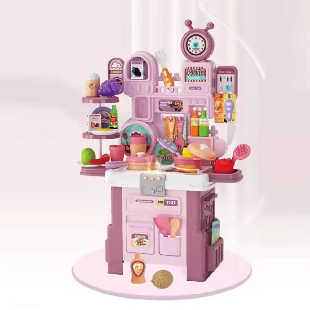 Kitchen Play Set W/ Light & Music - 688-232A