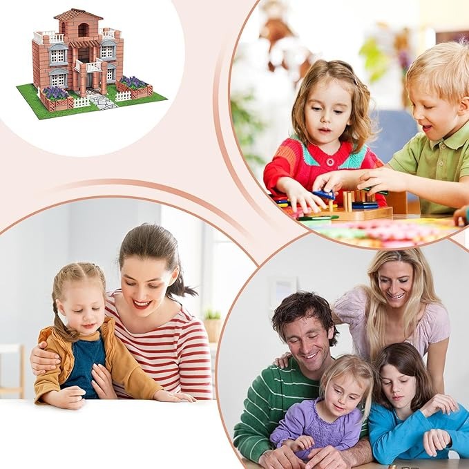 456 Pcs Grand Vila Brick Blocks-NKT-316