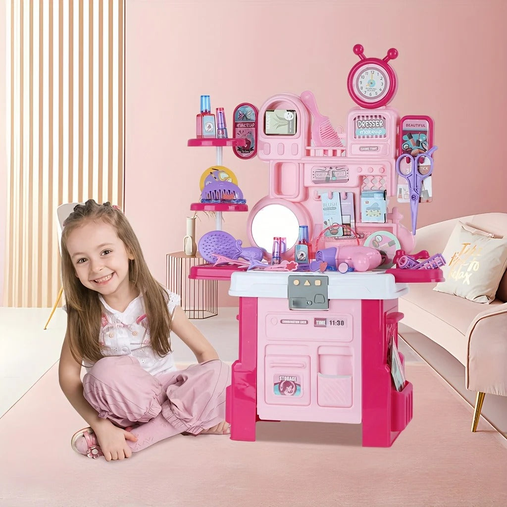 Jewelry Cosmetic Play Set W/ Light & Music - 688-233A