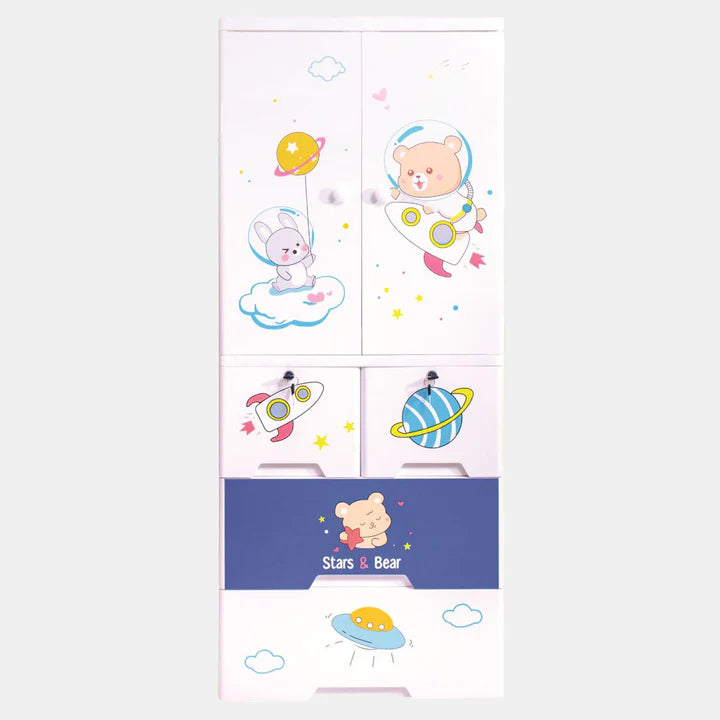 Space Theme 6 Layers Wardrobe