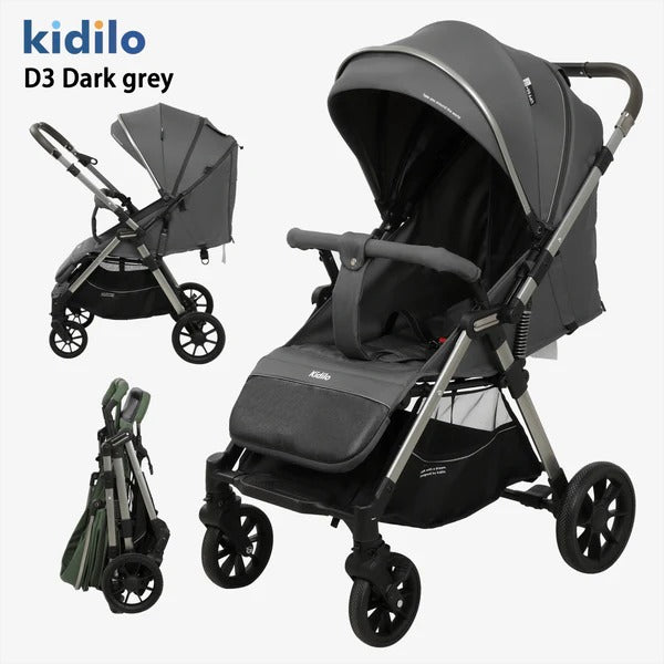 Kidilo Stroller For Comfortable Baby Rides-BZ-D3