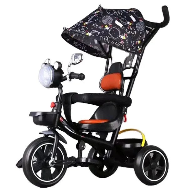 Children Stroller Type Tricycle With Light and Music