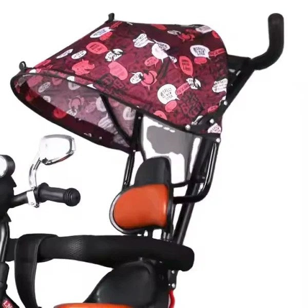 Children Stroller Type Tricycle With Light and Music