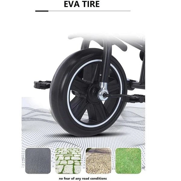 Children Stroller Type Tricycle With Light and Music