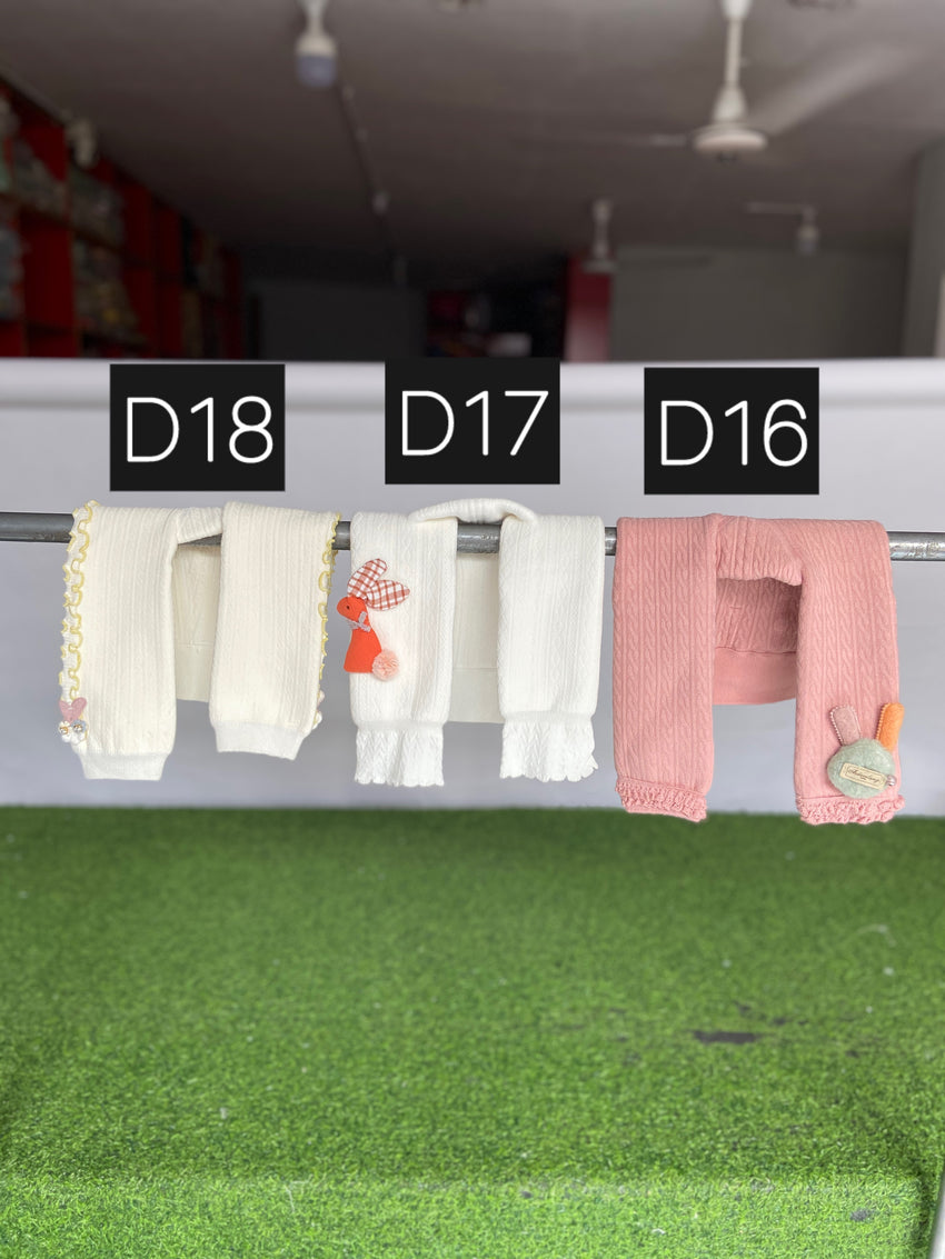 Baby Winter Tights - Mix Color