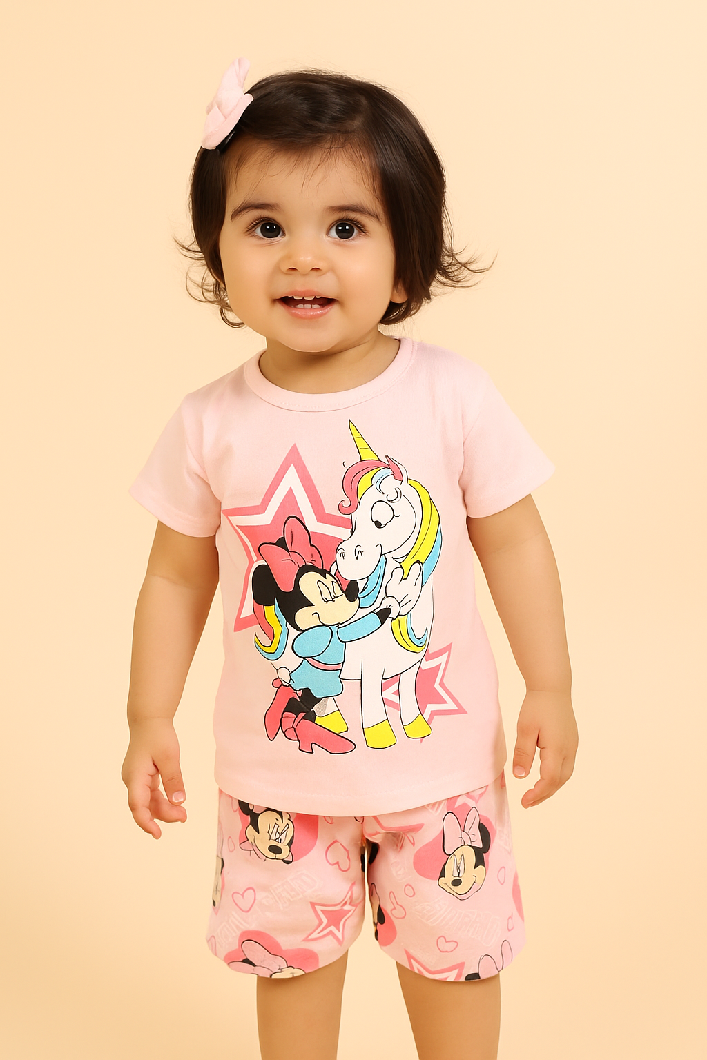 2 pc Summer Short + Shirt Set (12-36M)