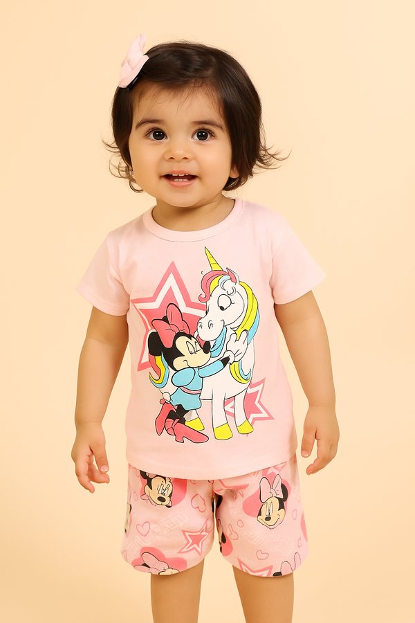 2 pc Summer Short + Shirt Set (12-36M)