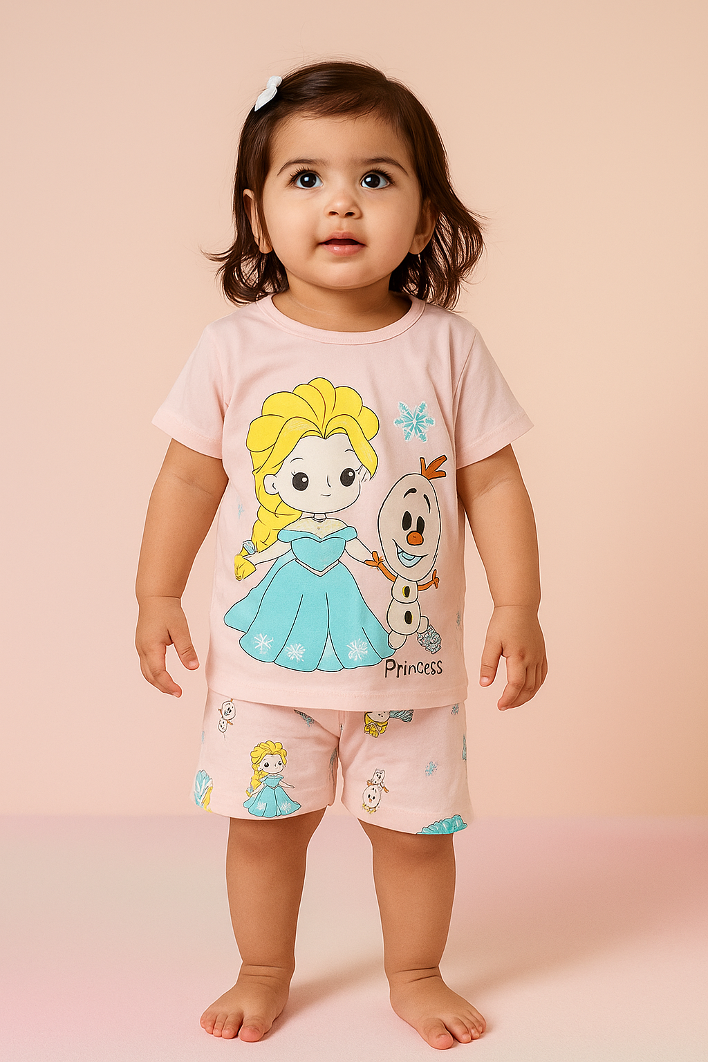 2 pc Summer Short + Shirt Set (12-36M)