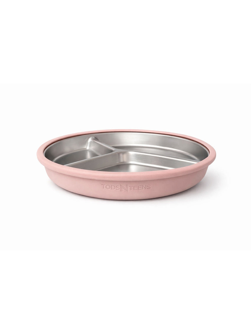 Stainless Steel + Silicone Suction Plate