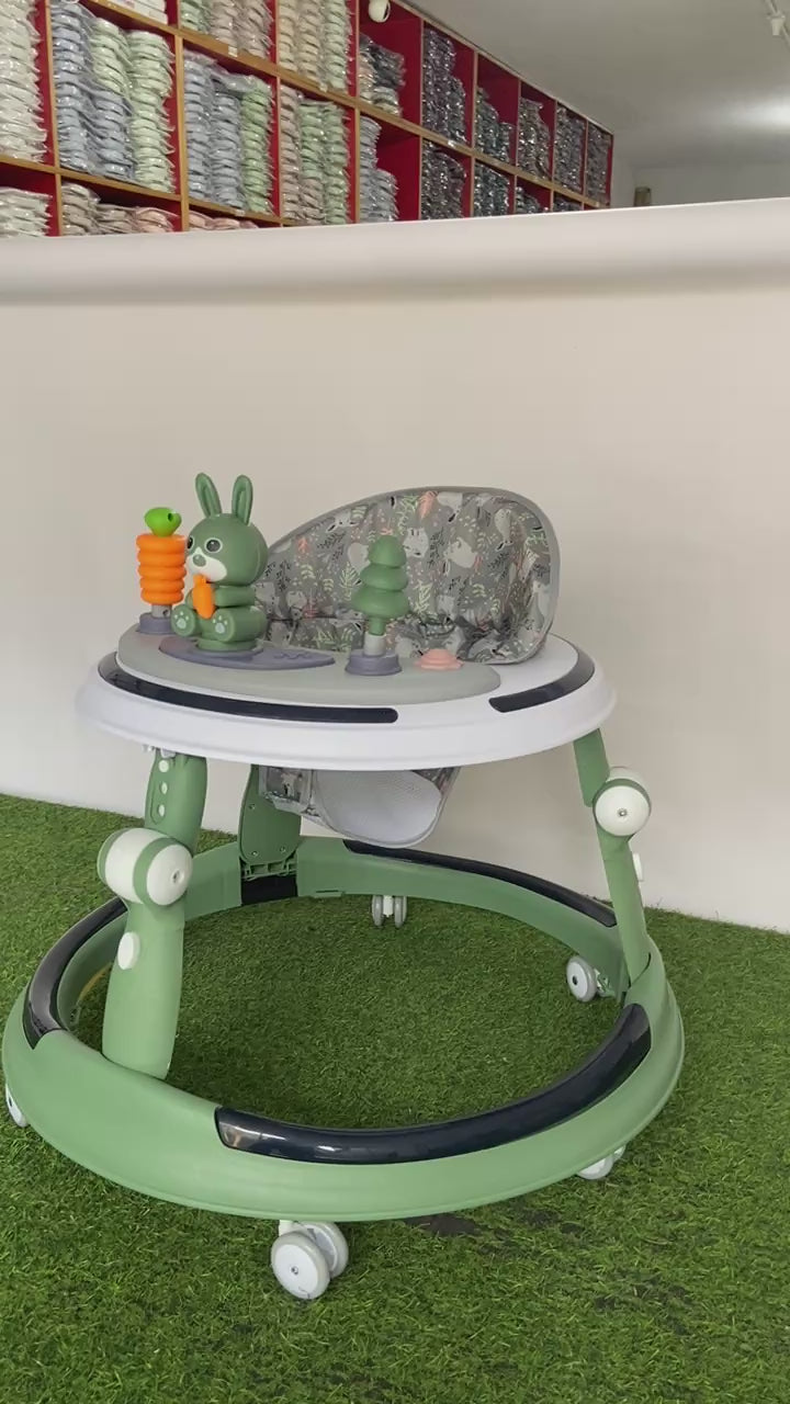 Imported baby walker - Full Fiber + Lights - S509
