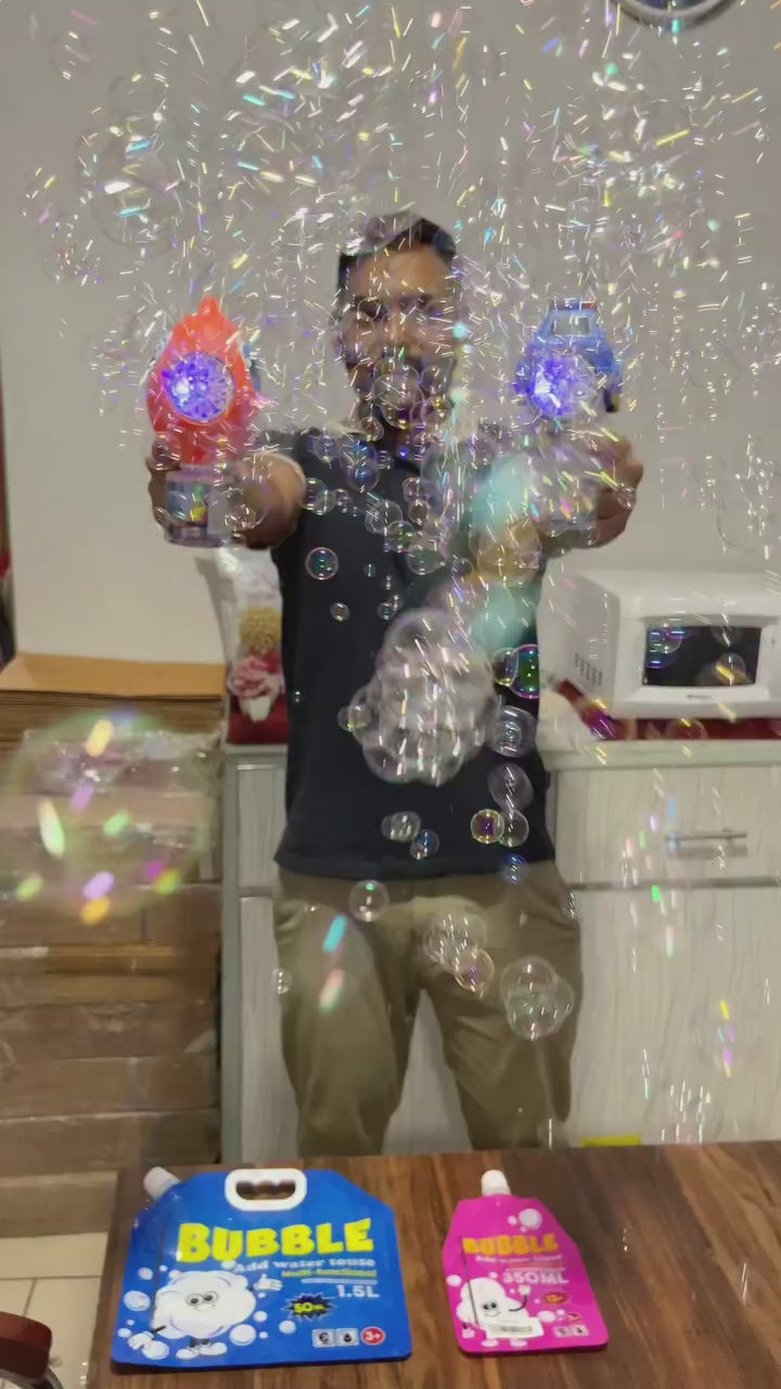 B/O Bubble Guns & Refills