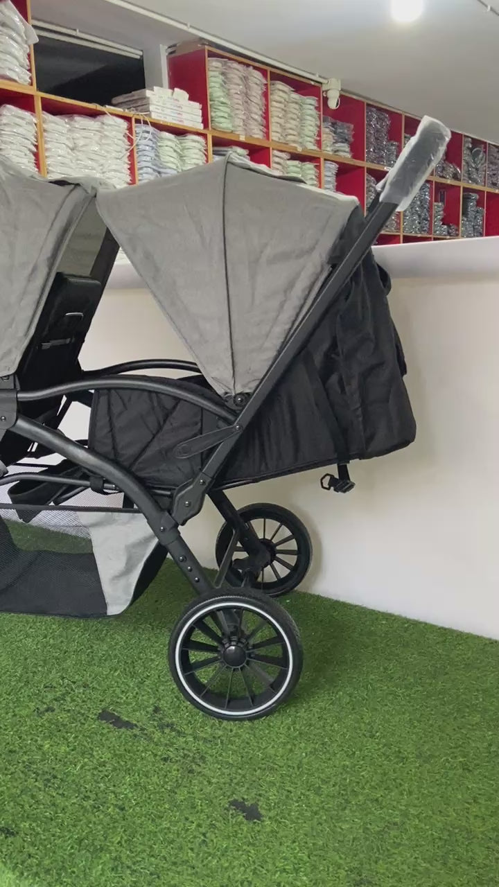 Kidilo Twin Baby Stroller - LB200