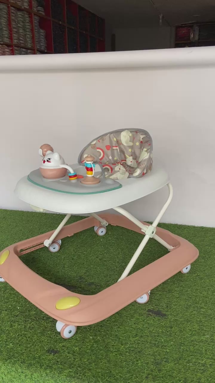 Imported Panda face baby walker - W902