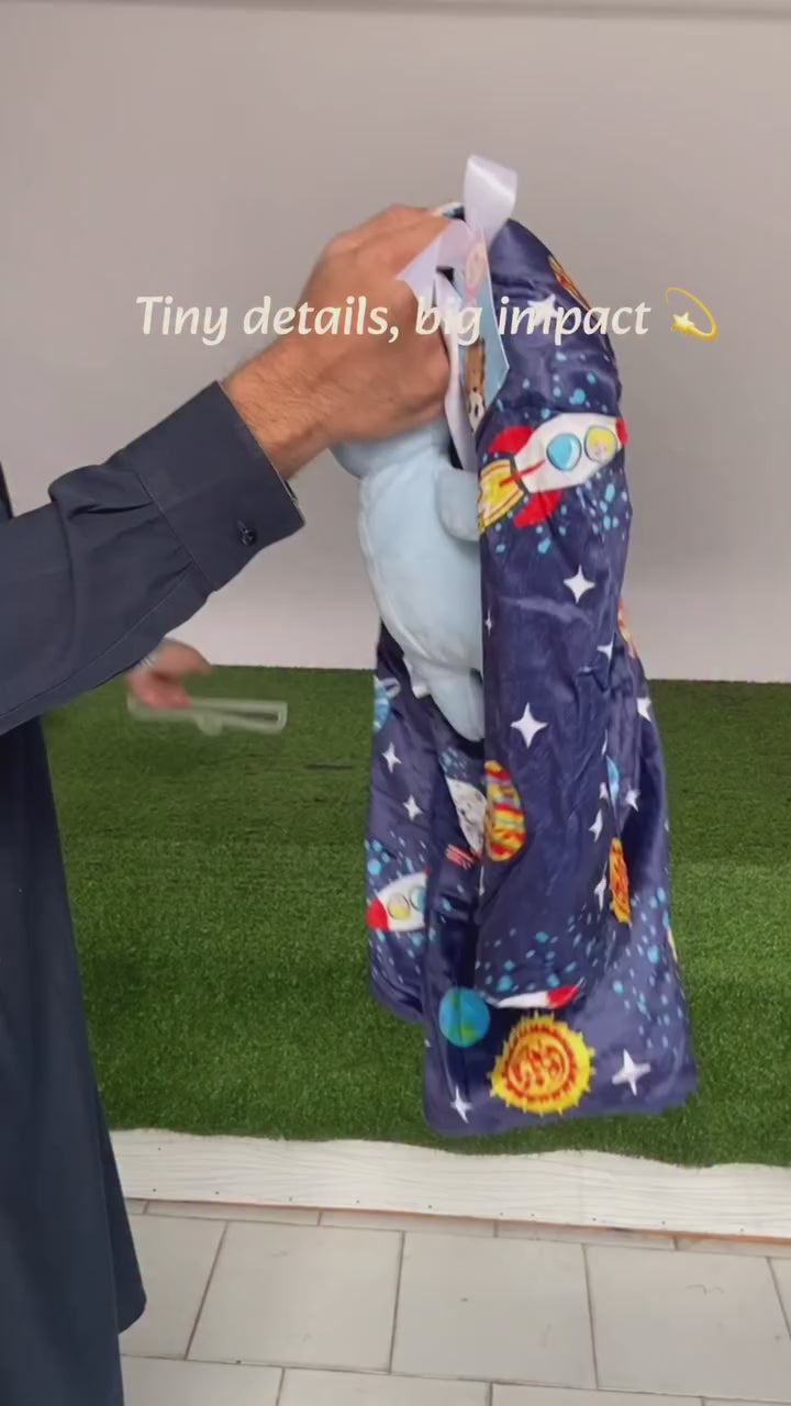Baby Blanket & Plush Toy Set
