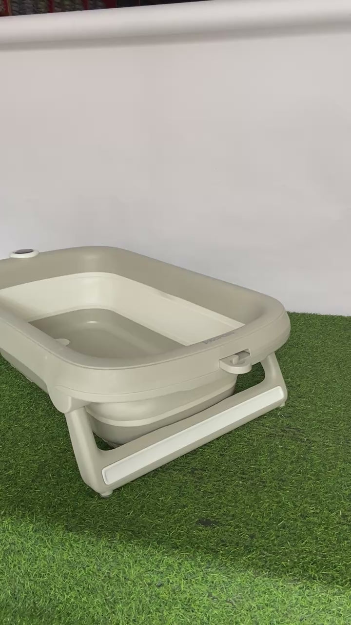 Imported Deluxe Large Baby Bather With Thermometer - 6011