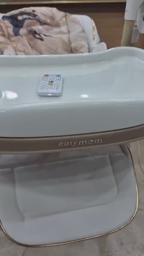EasyMom 2-in-1 Highchair + Electric Swing - BZ-CR-V7