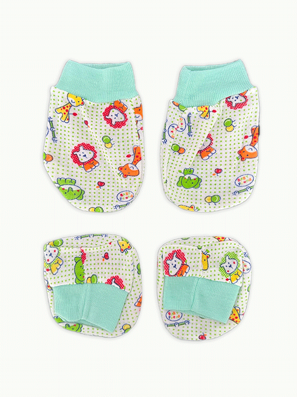 Booties + Mittens