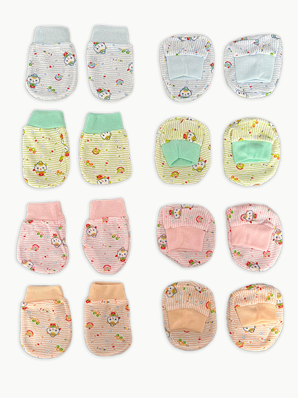 Booties + Mittens