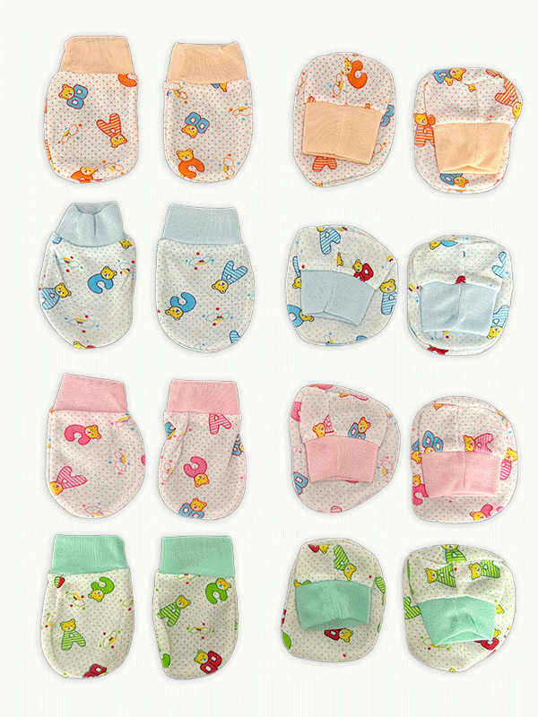Booties + Mittens (Assorted)
