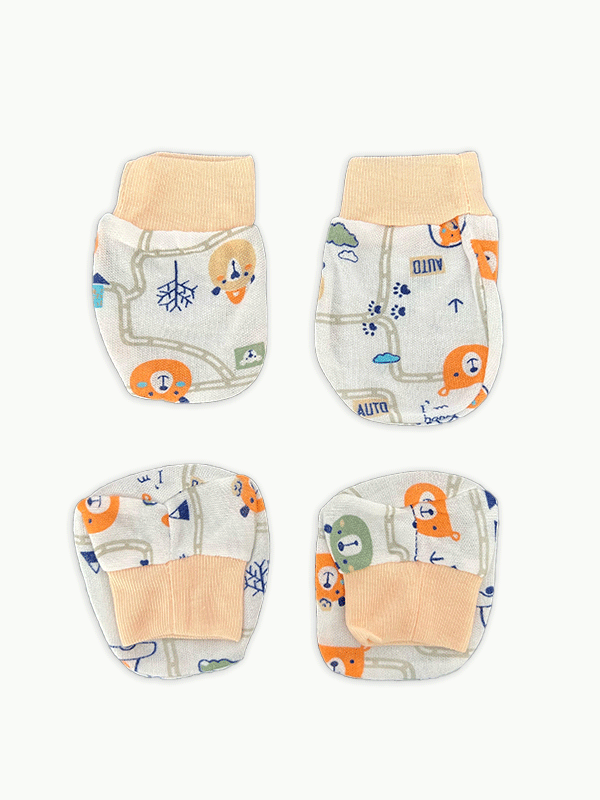 Booties + Mittens