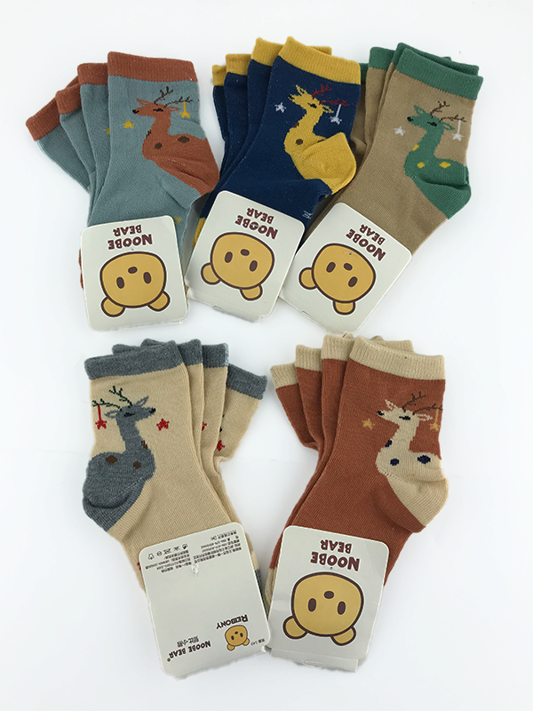 SH68-Ten Socks Pairs (3-6 Y)