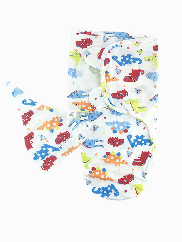 SHT176-Swaddle with Cap