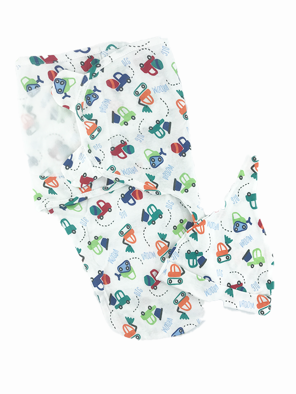 SHT176-Swaddle with Cap
