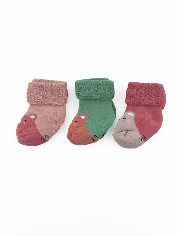 SH56-Pack of 3-Baby Socks