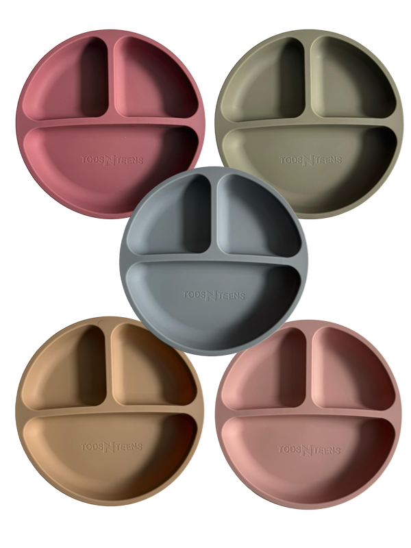 Silicone Suction Dinner Plate