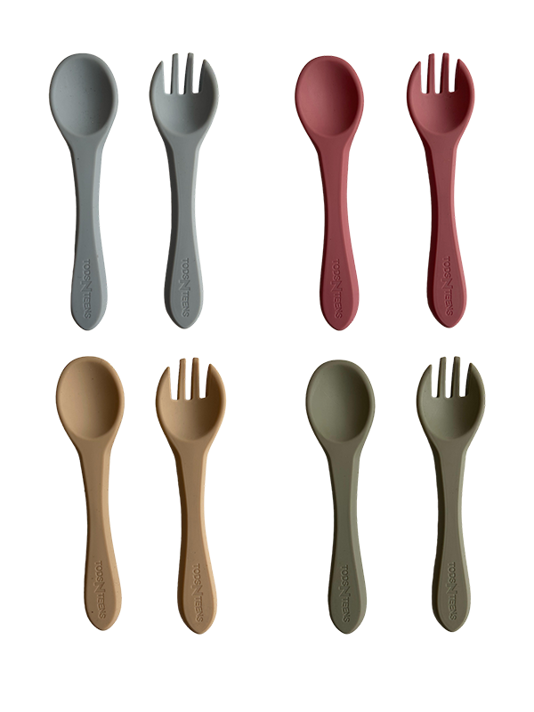 Silicon Spoon+Fork