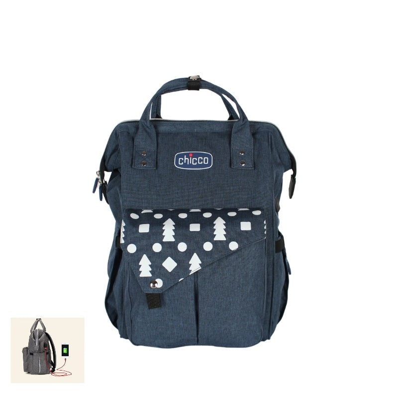 DB228-Chicco Tas Backpack For Mothers-BLUE