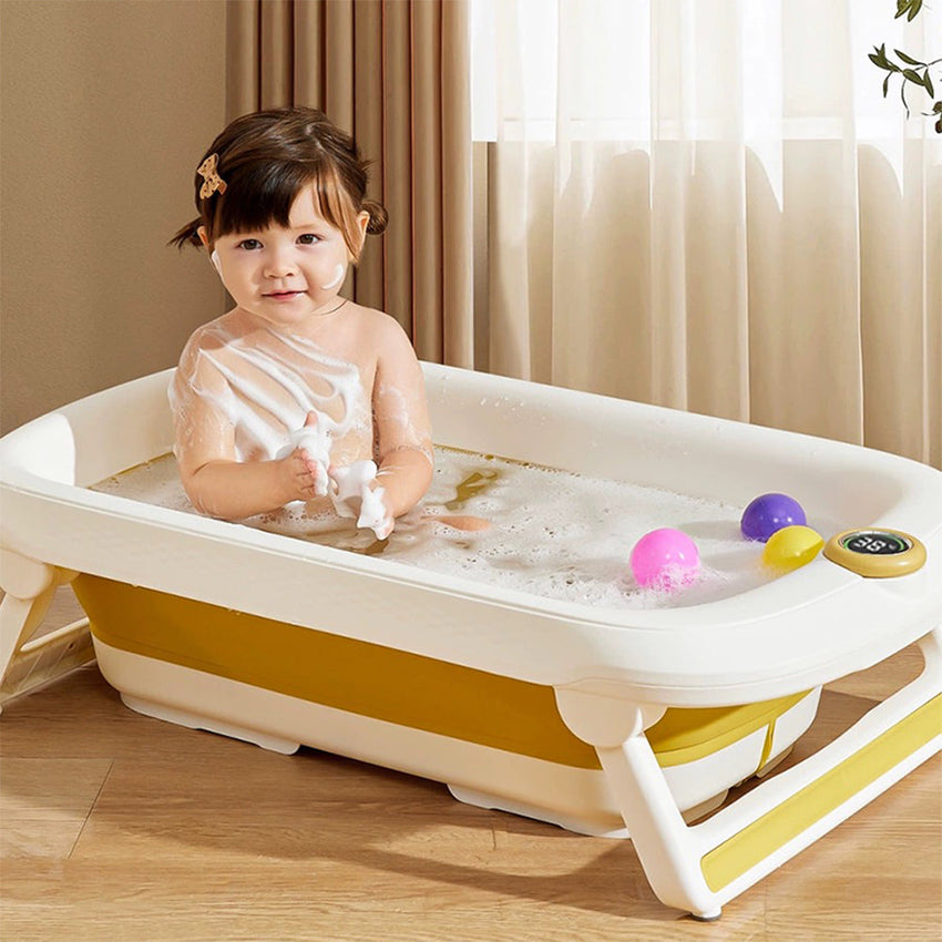Imported Deluxe Large Baby Bather With Thermometer - 6011