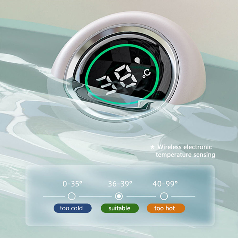 Imported Deluxe Large Baby Bather With Thermometer - 6011