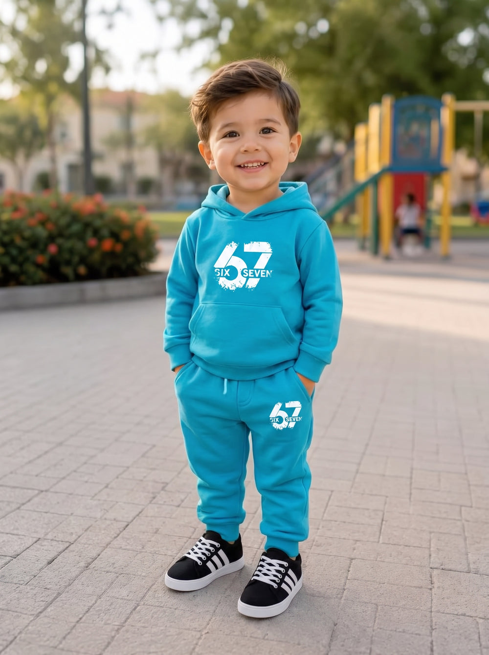 Hooded Bodysuit & Trouser Set (6-36M)