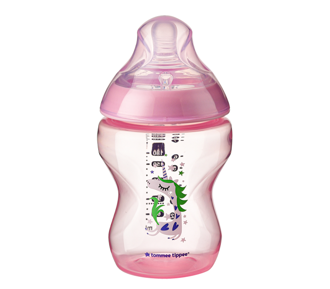 260ML/9OZ Tinted Bottle Pink Tommee Tippee 422571