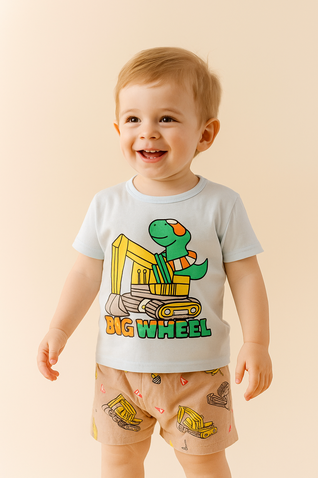 2 pc Summer Short + Shirt Set (12-36M)