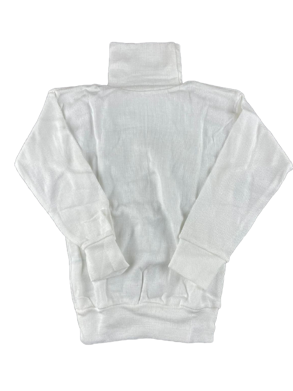 White Baby Turtle Neck