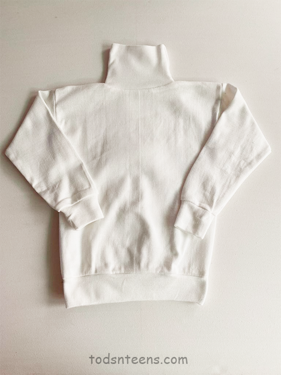 White Baby Turtle Neck