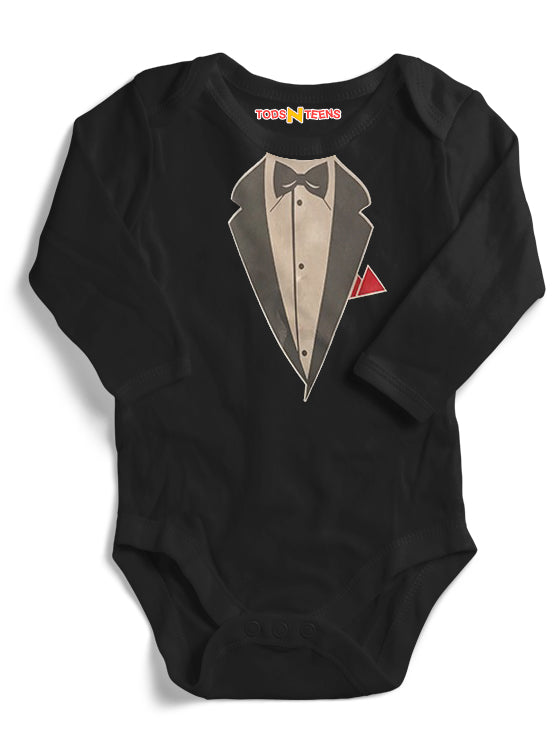 BD4-Tuxedo Romper
