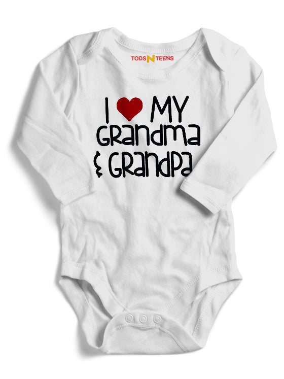 BD28-I ❤️️ My Grandma Grandpa Romper