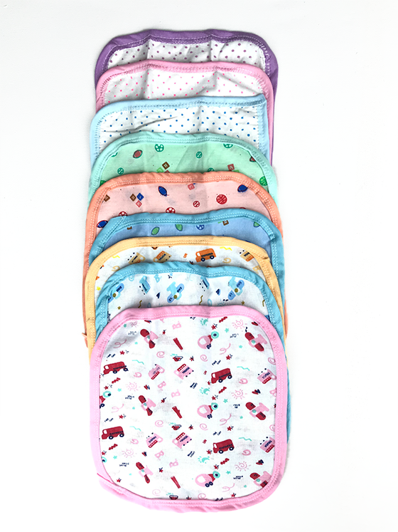 Pack of 9 Baby Soft Napkins