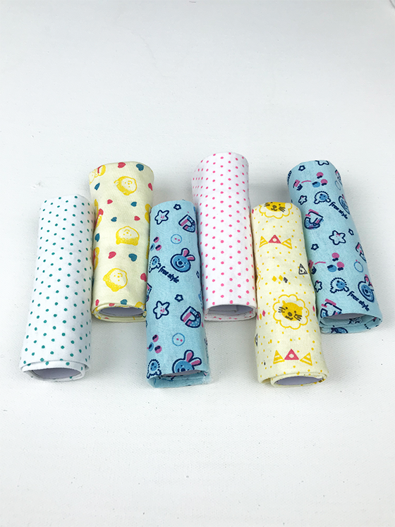 Pack of 6 Baby Face Towels