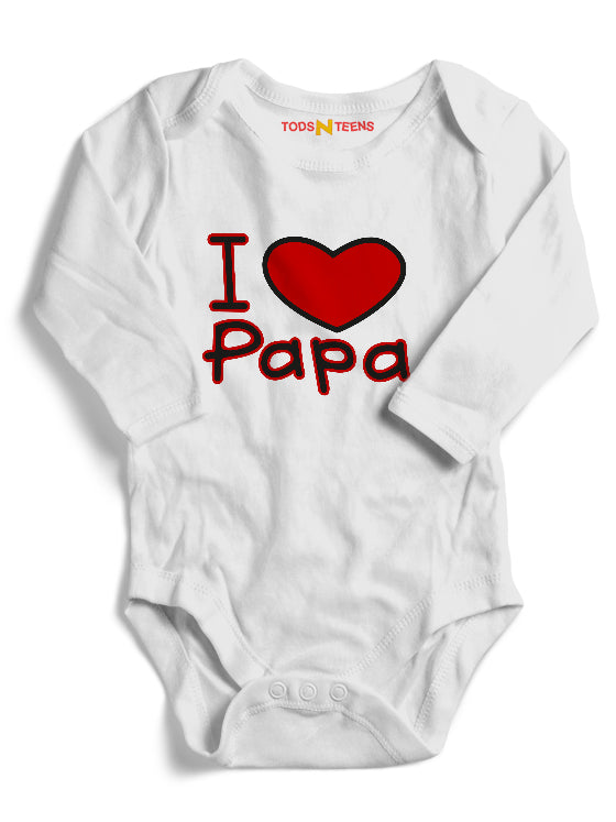 BD2-I Love Papa Romper