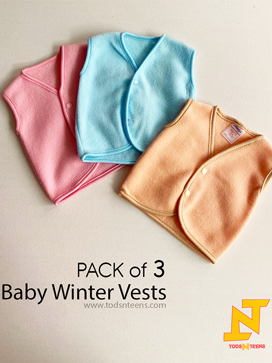 N239-Pack of 3 Winter Vests