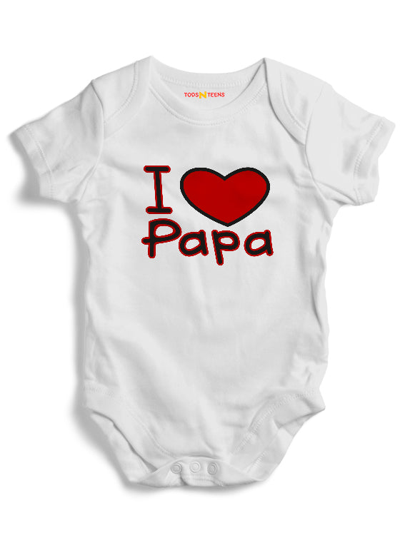 BD2-I Love Papa Romper