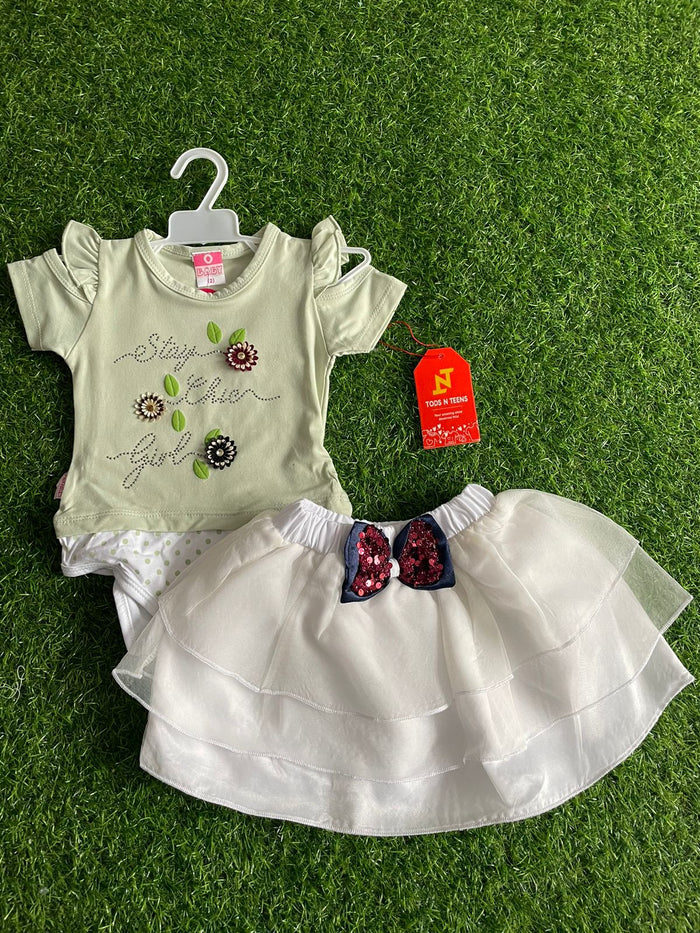 Baby Girl Dress - Green