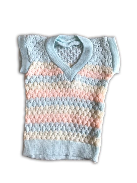 IW020-Colorful Knitted Sweater