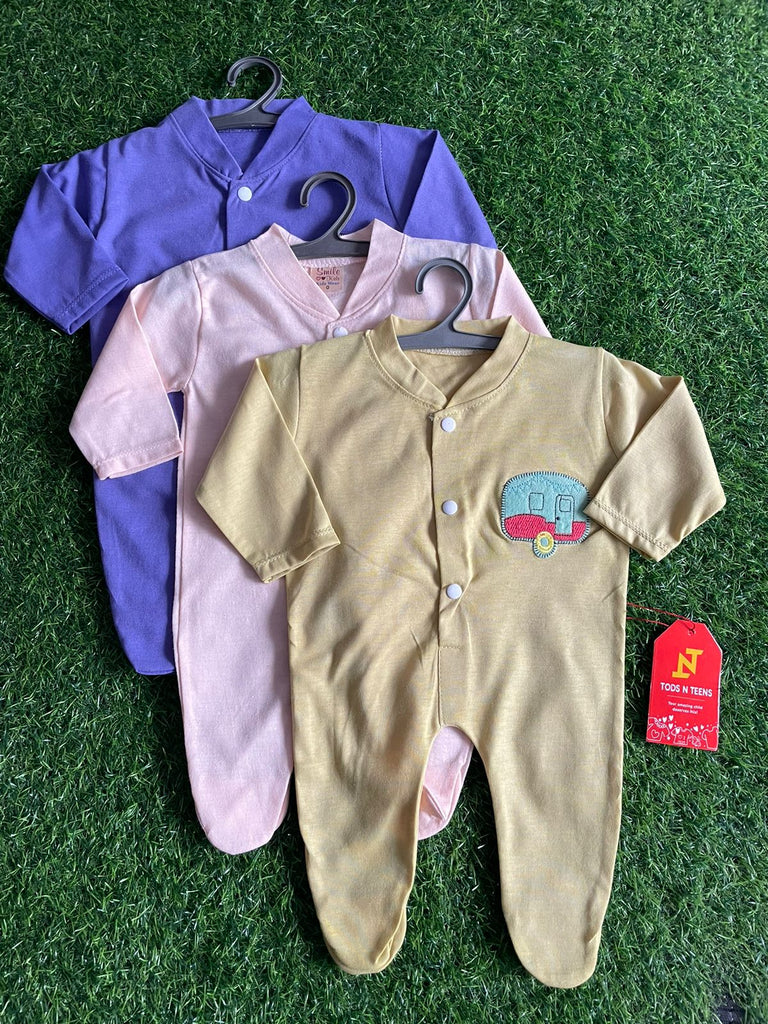 N313-Pack of 3 bodysuits